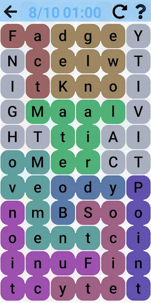 Скачать Word Quest: Puzzle Search на телефон — Безлимитные подсказки и монеты — скриншот 4