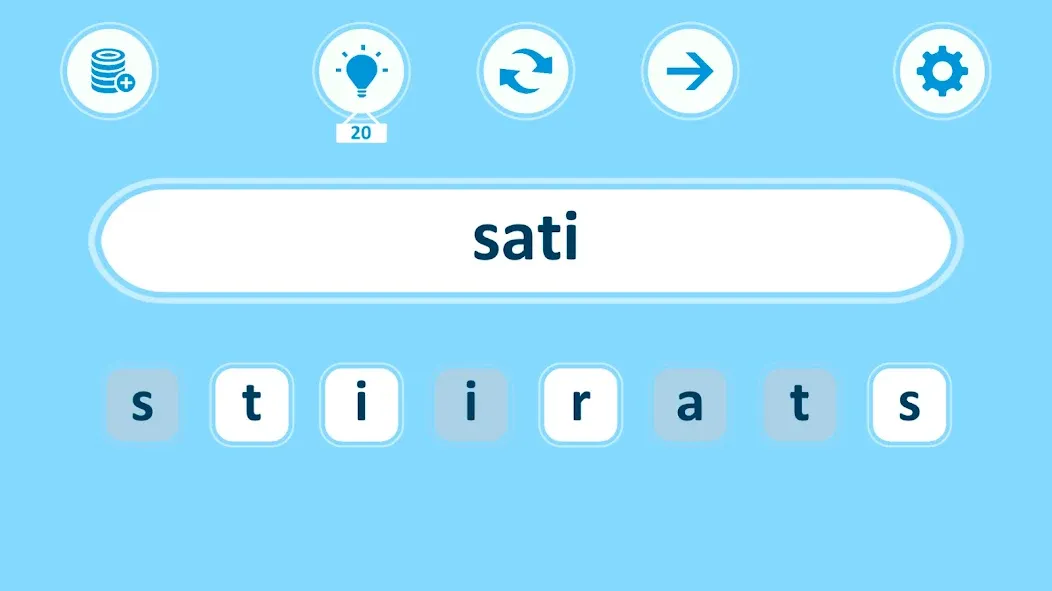 Скачать Anagrams на телефон — Безлимитные подсказки и очки — скриншот 2