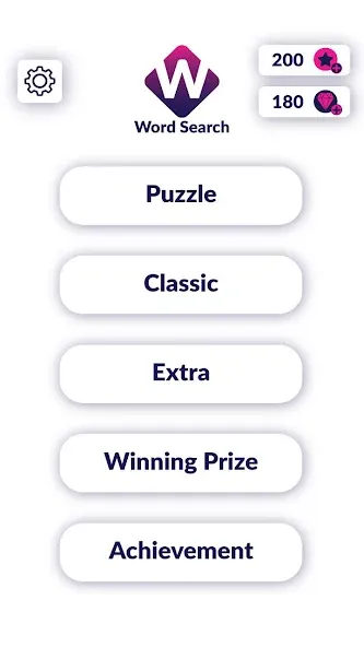 Word Search Puzzle Mod APK Безлимитные подсказки и открыты все уровни — Скачать на Андроид — скриншот 2
