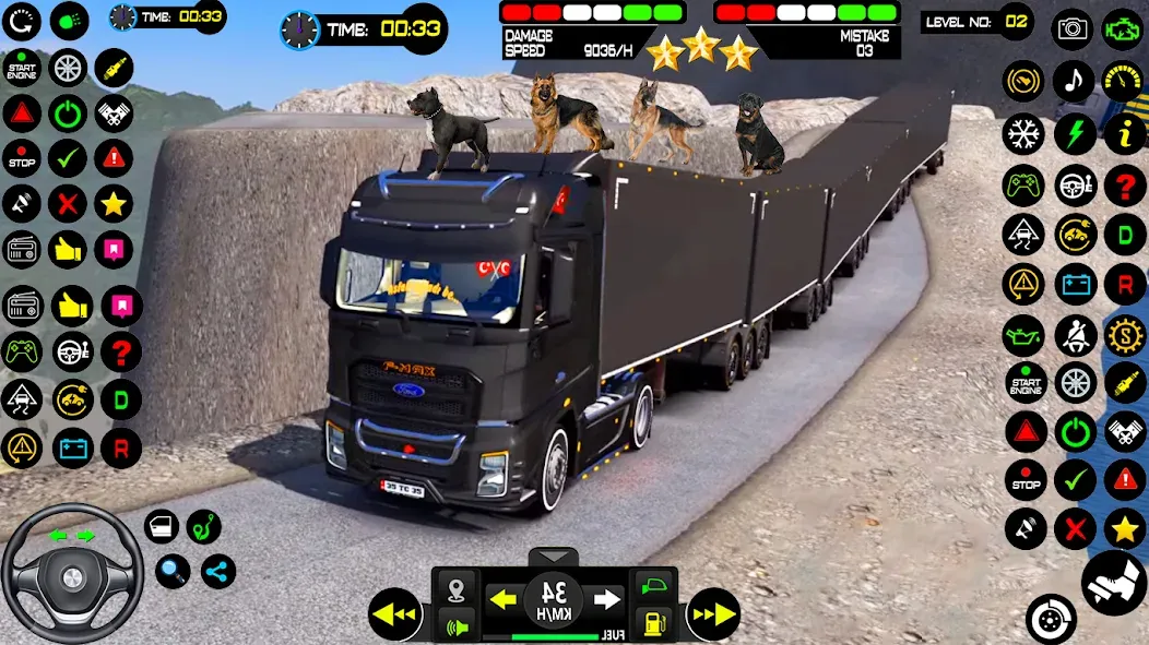 Скачать Cargo Truck Driving Truck Game с модом — Безлимитные деньги и топливо — скриншот 2 Скачать Cargo Truck Driving Truck Game с модом — Безлимитные деньги и топливо — скриншот 2