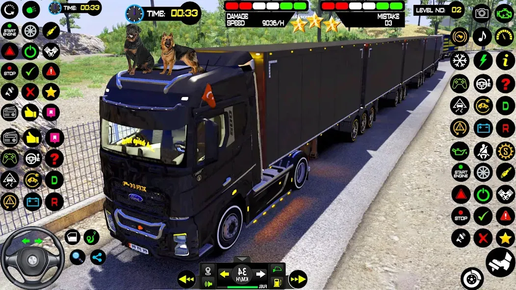 Скачать Cargo Truck Driving Truck Game с модом — Безлимитные деньги и топливо — скриншот 3 Скачать Cargo Truck Driving Truck Game с модом — Безлимитные деньги и топливо — скриншот 3