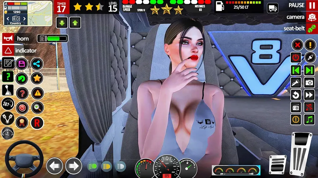 Скачать Cargo Truck Driving Truck Game с модом — Безлимитные деньги и топливо — скриншот 4 Скачать Cargo Truck Driving Truck Game с модом — Безлимитные деньги и топливо — скриншот 4