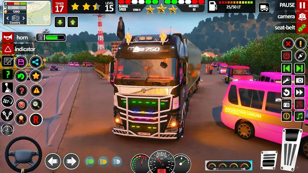 Скачать Cargo Truck Driving Truck Game с модом — Безлимитные деньги и топливо — скриншот 5 Скачать Cargo Truck Driving Truck Game с модом — Безлимитные деньги и топливо — скриншот 5