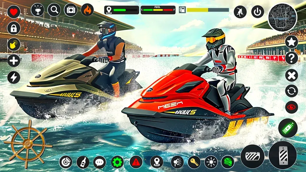 Скачать Jetski Boat Racing: Boat Games — Модификация Безлимитные деньги и топливо — скриншот 3 Скачать Jetski Boat Racing: Boat Games — Модификация Безлимитные деньги и топливо — скриншот 3