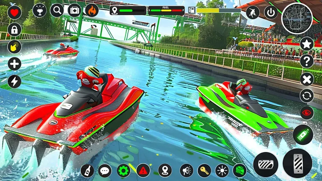 Скачать Jetski Boat Racing: Boat Games — Модификация Безлимитные деньги и топливо — скриншот 4 Скачать Jetski Boat Racing: Boat Games — Модификация Безлимитные деньги и топливо — скриншот 4