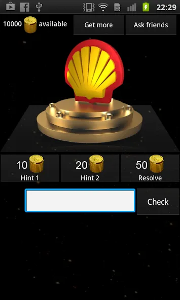 3D Logo Quiz MOD APK — Открыты все логотипы и уровни — скриншот 3