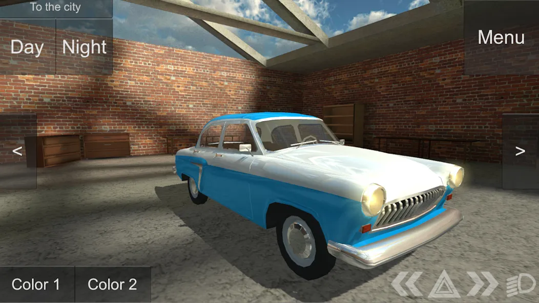 Скачать Russian Classic Car Simulator на Андроид — Безлимитные деньги и все машины — скриншот 1