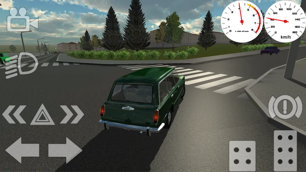 Скачать Russian Classic Car Simulator на Андроид — Безлимитные деньги и все машины — скриншот 3