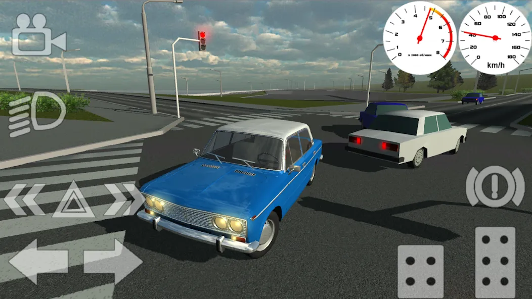 Скачать Russian Classic Car Simulator на Андроид — Безлимитные деньги и все машины — скриншот 4