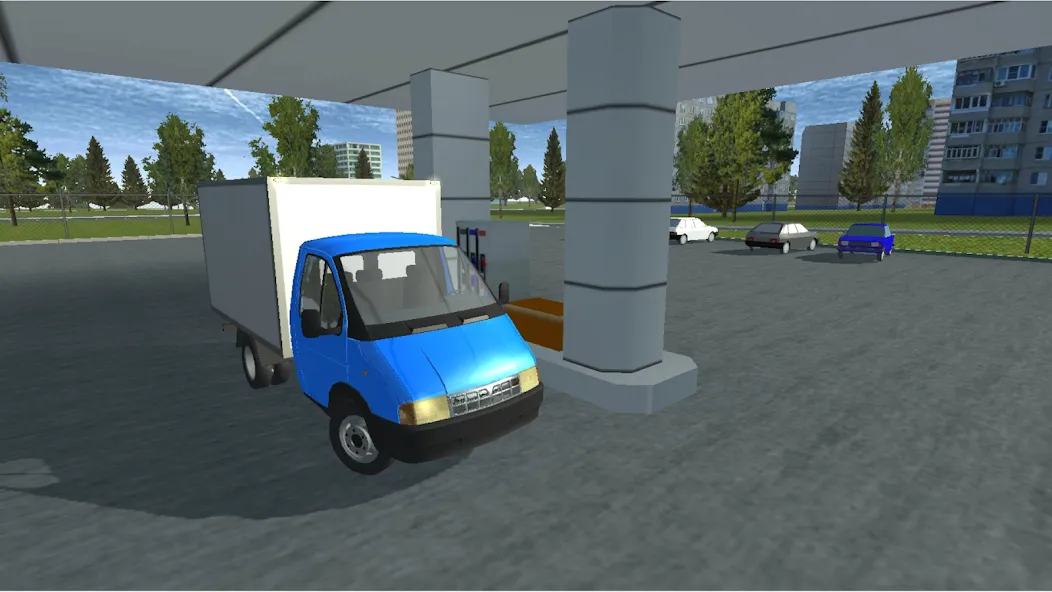 Скачать Russian Light Truck Simulator MOD APK — Безлимитные деньги и топливо — скриншот 4