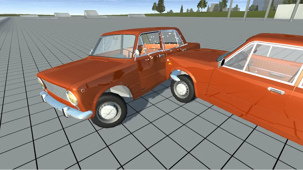 Simple Car Crash Physics Sim Mod APK Реалистичная физика и разрушения — Скачать на Андроид — скриншот 3