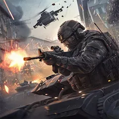 Скачать Infantry Attack: War 3D FPS — Модификация Безлимитные деньги и оружие