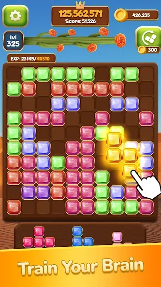 Diamond Treasure Puzzle на Андроид — Мод Безлимитные подсказки и ходы — скриншот 3