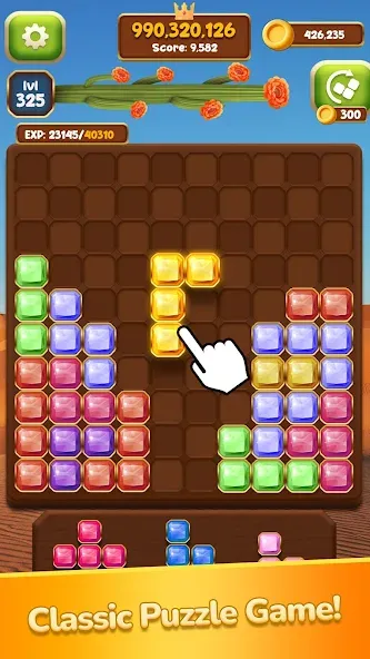 Diamond Treasure Puzzle на Андроид — Мод Безлимитные подсказки и ходы — скриншот 4