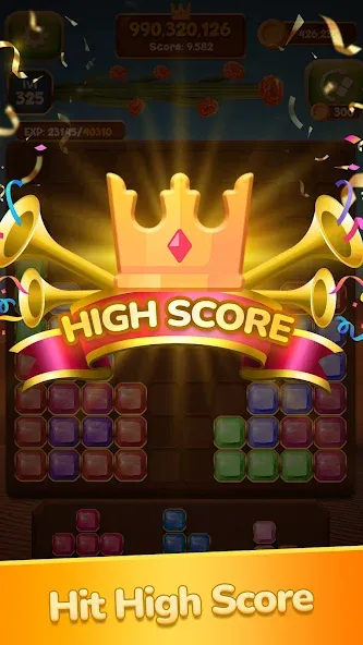 Diamond Treasure Puzzle на Андроид — Мод Безлимитные подсказки и ходы — скриншот 5