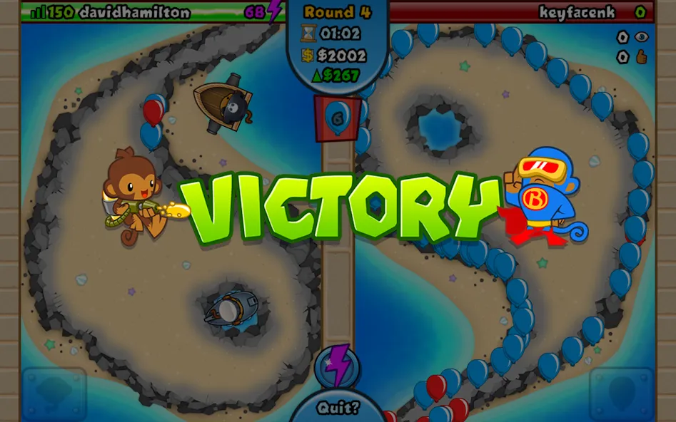 Скачать Bloons TD Battles (Мод: Безлимитные деньги и все башни открыты) на Андроид — скриншот 3
