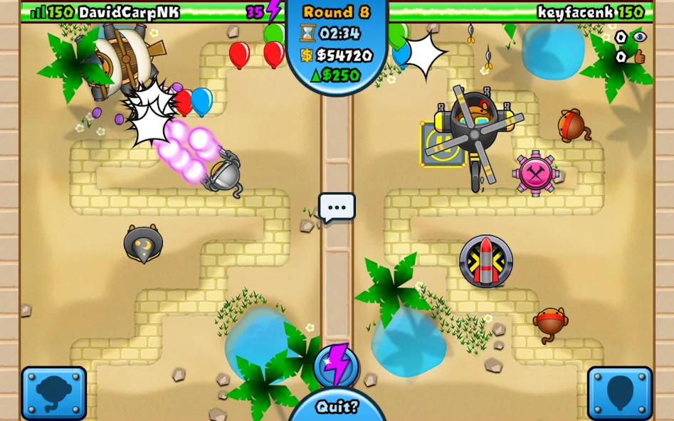 Скачать Bloons TD Battles (Мод: Безлимитные деньги и все башни открыты) на Андроид — скриншот 5