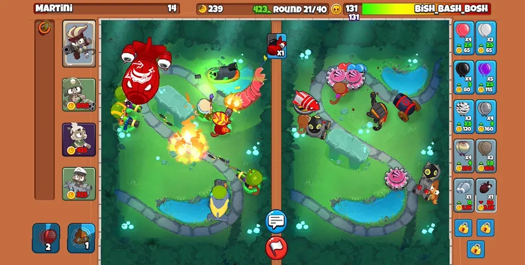 Скачать Bloons TD Battles 2 на Андроид — Безлимитные деньги и разблокировано всё — скриншот 2