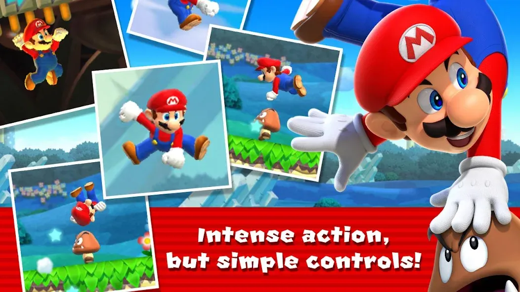 Скачать Super Mario Run на телефон — Безлимитные монеты и разблокированы уровни — скриншот 2