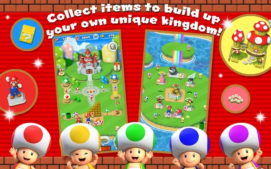 Скачать Super Mario Run на телефон — Безлимитные монеты и разблокированы уровни — скриншот 5