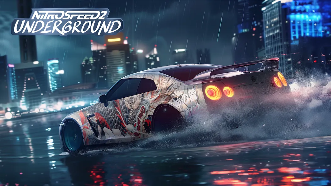 Скачать NS2 car racing game на Android — Безлимитные деньги и машины — скриншот 1