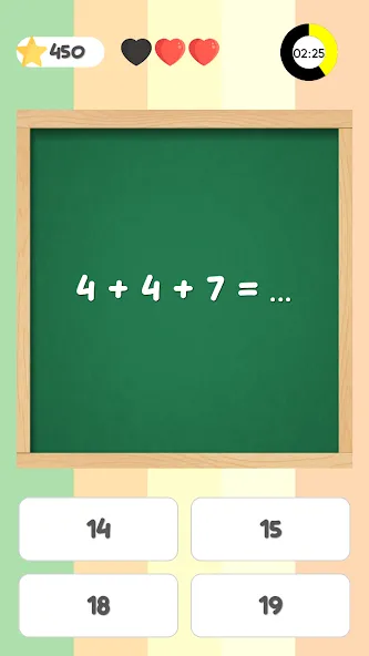 Скачать Math Quiz на Android — Безлимитные подсказки и все уровни открыты — скриншот 3