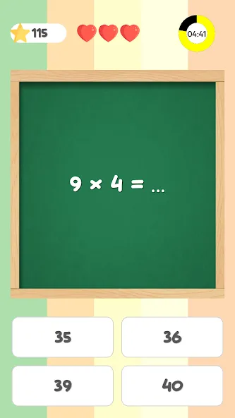 Скачать Math Quiz на Android — Безлимитные подсказки и все уровни открыты — скриншот 4