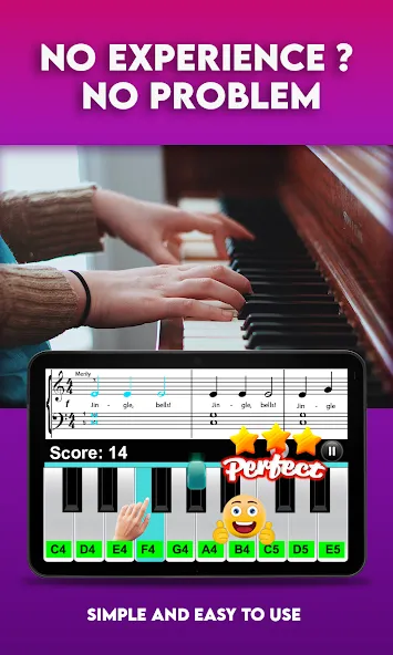 Real Piano Teacher на Андроид — Мод Уроки пианино без ограничений — скриншот 1