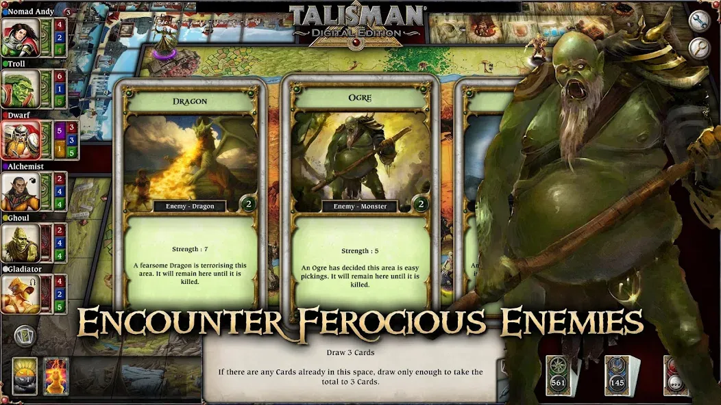 Talisman на Андроид — Мод Безлимитные деньги и все герои открыты — скриншот 3