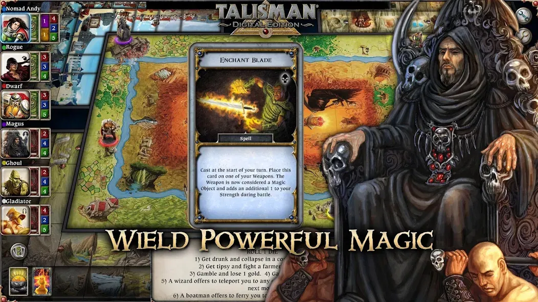 Talisman на Андроид — Мод Безлимитные деньги и все герои открыты — скриншот 4