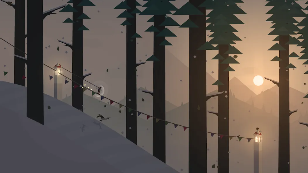 Скачать Alto's Adventure (Мод: Безлимитные монеты и все персонажи) на Андроид — скриншот 5 Скачать Alto's Adventure (Мод: Безлимитные монеты и все персонажи) на Андроид — скриншот 5