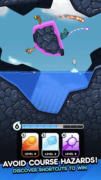 Скачать Golf Blitz (Мод: Много денег и быстрая прокачка) на Андроид — скриншот 3