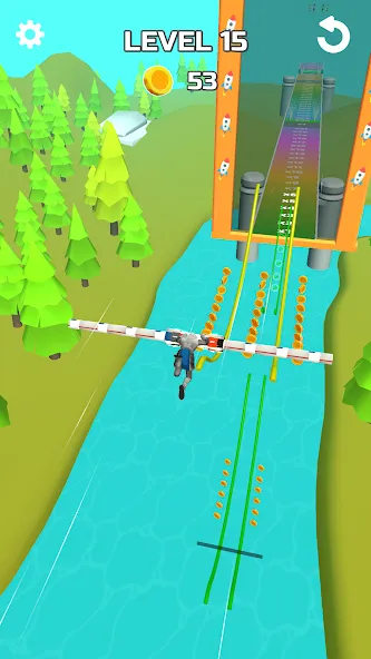 Скачать Stunt Rails на Андроид — Безлимитные деньги и все вагоны — скриншот 2 Скачать Stunt Rails на Андроид — Безлимитные деньги и все вагоны — скриншот 2