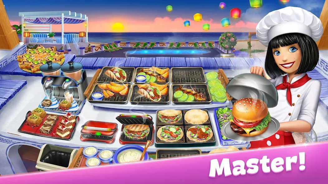 Скачать Cooking Fever: Restaurant Game на Андроид — Безлимитные монеты и все рестораны открыты — скриншот 3