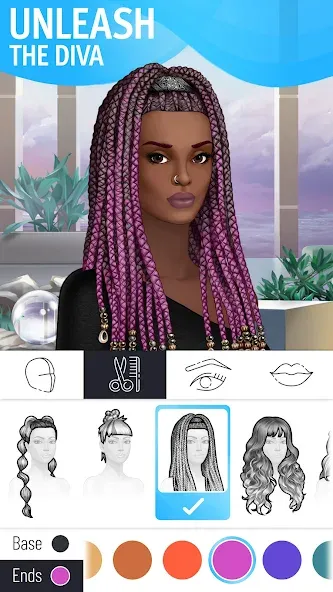 Скачать взлом Pocket Styler: Fashion Stars на Андроид — Безлимитные деньги и все наряды — скриншот 2