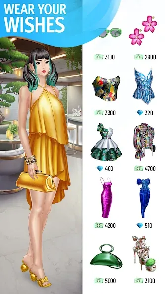 Скачать взлом Pocket Styler: Fashion Stars на Андроид — Безлимитные деньги и все наряды — скриншот 3