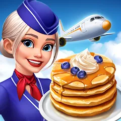 Скачать Airplane Chefs - Cooking Game (Мод: Безлимитные деньги и энергия) на Андроид
