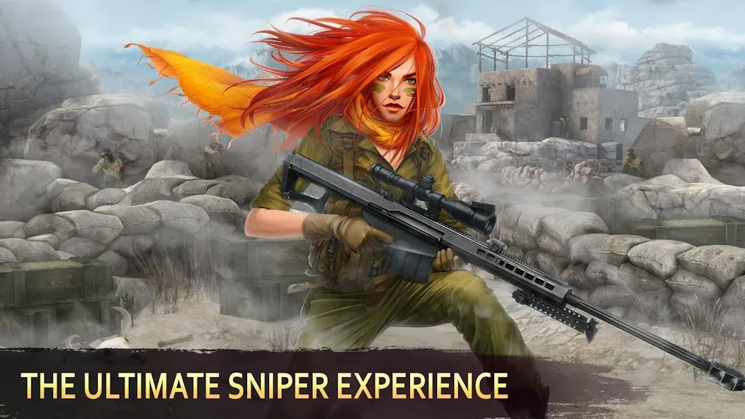 Скачать взлом Sniper Arena: PvP Army Shooter на Андроид — Безлимитные деньги и оружие — скриншот 4