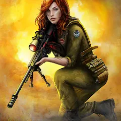 Скачать взлом Sniper Arena: PvP Army Shooter на Андроид — Безлимитные деньги и оружие