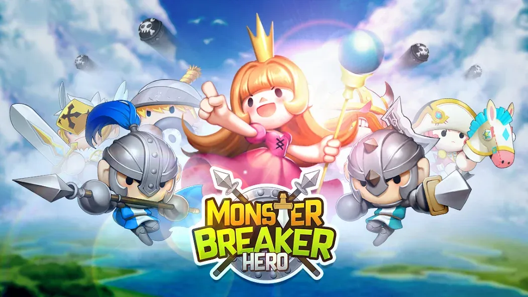 Monster Breaker Hero Mod APK Безлимитные деньги и усиленные герои — Скачать на Андроид — скриншот 1