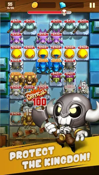 Monster Breaker Hero Mod APK Безлимитные деньги и усиленные герои — Скачать на Андроид — скриншот 5