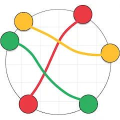 Скачать Same Color: Connect Two Dots с модом — Без рекламы и все уровни открыты