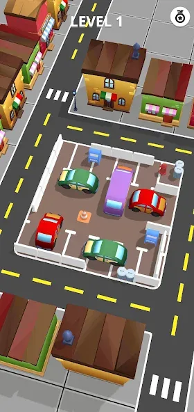 Car Parking Jam 3D: Move it! — Взломанная версия (Без рекламы и все машины открыты) — скриншот 1