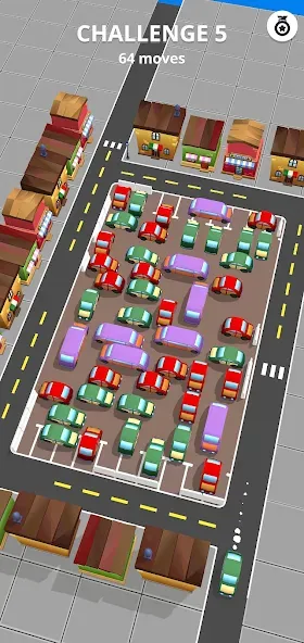 Car Parking Jam 3D: Move it! — Взломанная версия (Без рекламы и все машины открыты) — скриншот 2