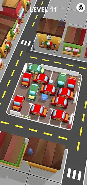Car Parking Jam 3D: Move it! — Взломанная версия (Без рекламы и все машины открыты) — скриншот 5