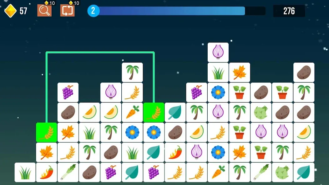 Pet Connect: Tile Puzzle Match — Мод: Безлимитные монеты и подсказки — скриншот 2