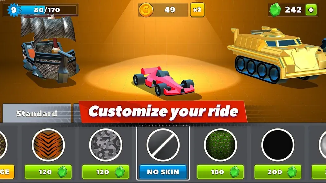 Crash of Cars — Безлимитные монеты и разблокированы машины — скриншот 2