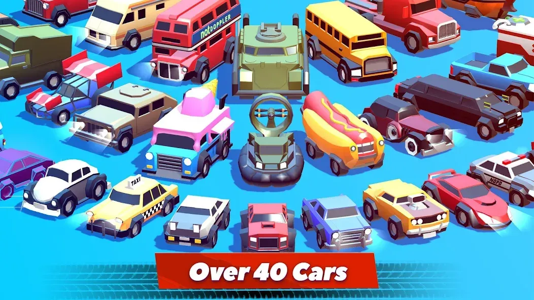 Crash of Cars — Безлимитные монеты и разблокированы машины — скриншот 4