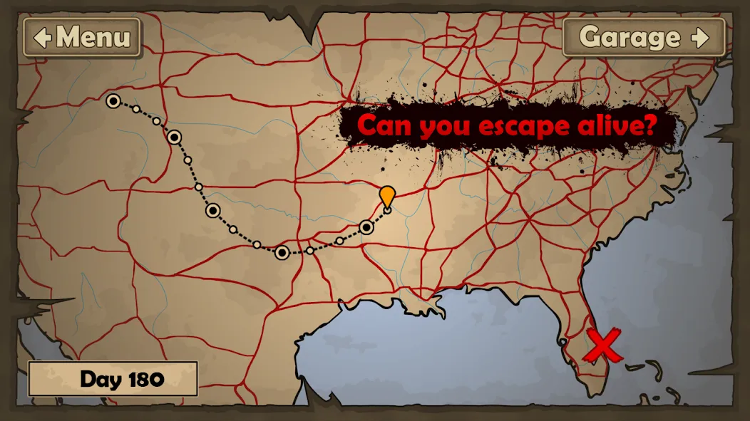 Скачать Earn to Die 2 на Android — Безлимитные деньги и топливо — скриншот 5