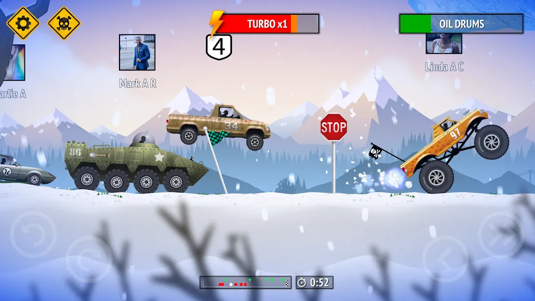 Renegade Racing — Мод: Безлимитные деньги и топливо — скриншот 1